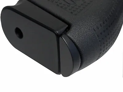 For Glock 43 Aluminum Grip Frame Slug Plug Black 9MM Choose Your Lasered Image • $16.99