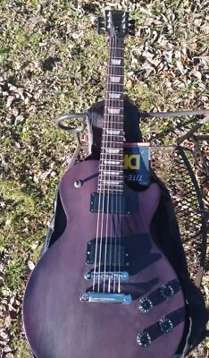  Gibson Les Paul LPJ 2012 - Stained To Purple Great Playability Gigbag Strings • $675