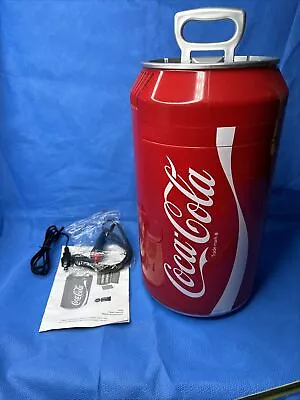 Coca-Cola Portable Can Fridge/Mini Cooler Vintage 2016 Open Box Works Great! • $78.40