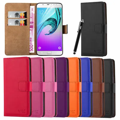 Galaxy Various Models Phone Case Leather Wallet Flip Stand Cover For Samsung • £5.95