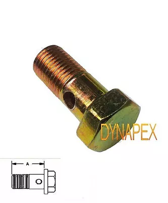 New M14 M14x1.5mm Thread Metric Banjo Bolt L-2J • $9.98