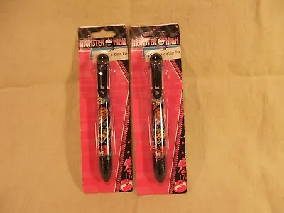 2 Monster High Clawsome 6 Color Ink Pens Brand New 🎁 • $4.99
