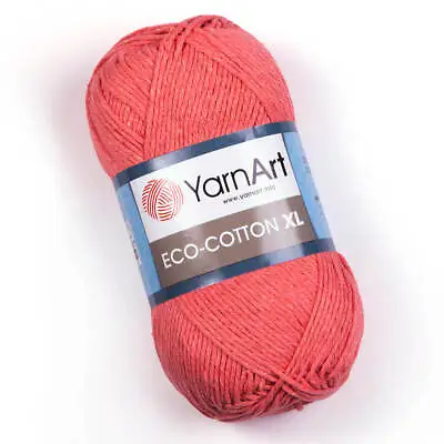 YarnArt Eco Cotton XL Aran Knitting Yarn Crochet 200g Balls • £3.50