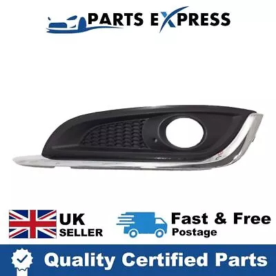 Vauxhall Insignia 2013 - 2017 Passengers Front Bumper Left Lh Fog Grill Trim Oe • £35.09