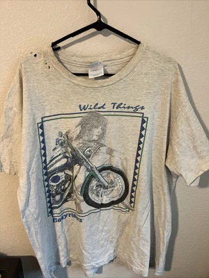 $45 • Buy Vintage 90s Easy Rider Harley Davidson Single Stitch XL Easyrider Motorcycle TX