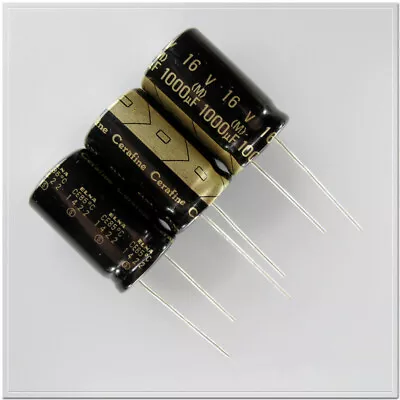 1Pcs ELNA Cerafine Series 1000uF/16V Audio Electrolytic Capacitor 16X26mm 85℃ • $3.01