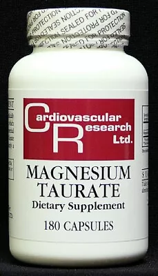 Cardiovascular Research - Magnesium Taurate 180 Capsules • $26.53