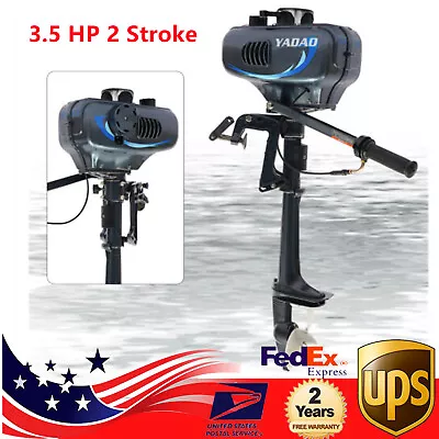 3.5 HP 2 Stroke Outboard Motor Boat Engine +Water Cooling CDI System Heavy Duty! • $220