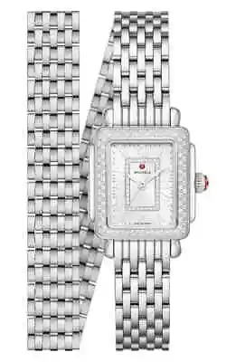 New Michele Deco Madison Mini Diamond MWW06D000162 23mm Ladies Watch • $1249