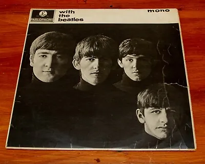 £29.99 • Buy With The Beatles - Vinyl / LP - PMC 1206, 2nd Press - XEX 447 7N / XEX 448 7N