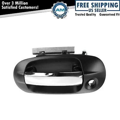 Outside Door Handle Black & Chrome Front Driver Side LH For Expedition Navigator • $67.26