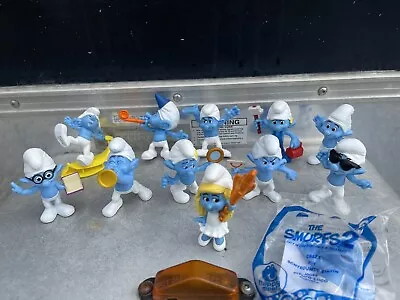 12 SMURFS FIGURES McDonalds Happy Meal Toys 2013 Peyo • $17.99