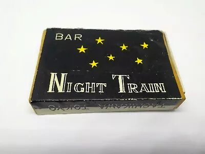 Vintage Match Box     Night Train Bar    Tachikawa Tokyo    Lucky • $14.99