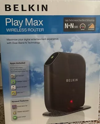 Belkin Play Max Wireless Router # F7D4301au • $50