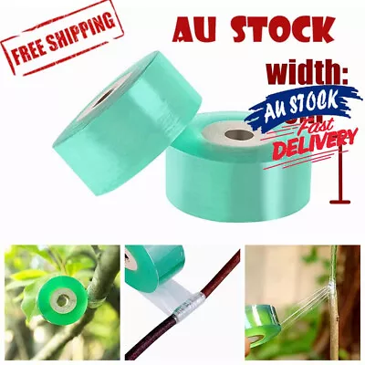 2PCS Grafting Tape 100m Nursery Stretchable Fruit Tree Plant Parafilm Tool AU • $13.07