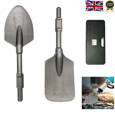 £28.59 • Buy Clay Spade Scoop Breaker Chisel Bit Max Square Or Heart For Hammer Drill 440MM