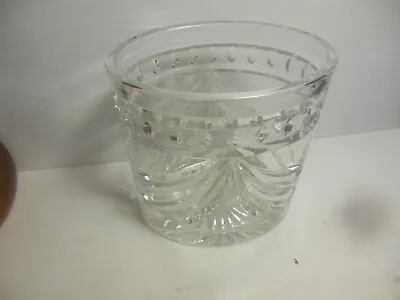 Waterford Crystal Overture Oval Vase 5 1/4  X 6  Tall • $29.50