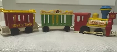 Vintage Fisher Price #991 Play Family Circus Train Set • $30