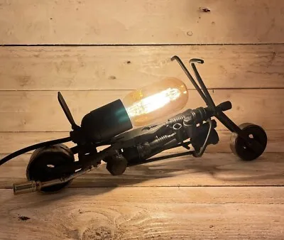 Handmade Table Lamp / Design Motorcycle • $320