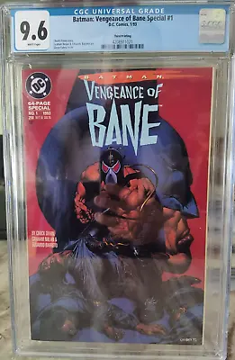 Batman: Vengeance Of Bane Special #1 DC 1993 3rd Printing CGC 9.6 VHTF • £257.36