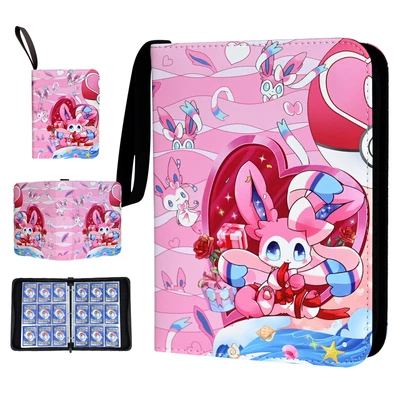 $30.98 • Buy Card Binder For Pokemon 9-Pocket 900 Cards Trading Card Games Collection Binder