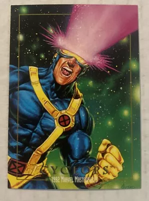 1992 MARVEL MASTERPIECES # 13 Cyclops ( Damaged ) • $0.99