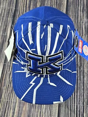 Vintage 90's Kentucky Wildcats Starter Collision Snapback Hat Cap NEW NWT • $279.99