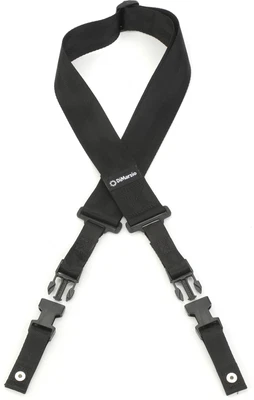 $51.98 • Buy DiMarzio DD2200N 2 Inch Nylon ClipLock Guitar Strap - Black (2-pack) Bundle