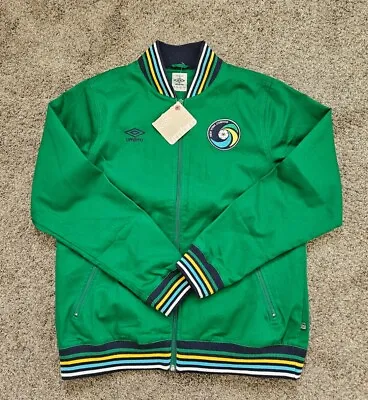 NWT Umbro NEW YORK COSMOS JACKET Track Jacket Soccer Mens Sz Large MLS Pele • $181.21