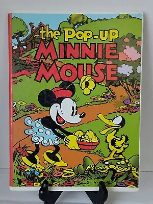 The POP-UP Minnie Mouse Pop-up Book First Printing Collectors Edition  • $22.50