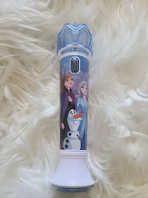 Disney Frozen 2 II - Magical Sing Along Singing Microphone W/Flashing Lights • $5