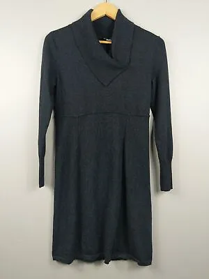 Etcetera 100% Merino Wool Dress Black Womens Medium See Pics For Condition • $21.50