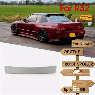 For Nissan Skyline R32 GTS GTR D-Max OE Style Rear Roof Spoiler Wing Body Kits • $189