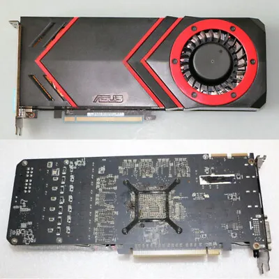 For Asus EAH5870/2DIS/1GD5/V2 HD 5870 DDR5 256bit 1GB Graphic Video Card • $71.42