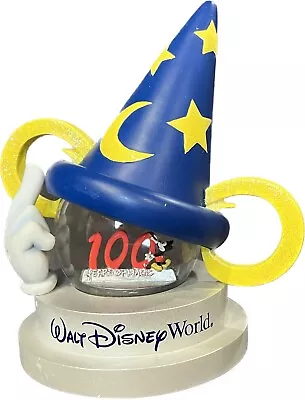 Htf Disney Mickey Mouse 100 Years Of Magic Sorcerer's Hat Snow Globe Mgm Studios • $24.99