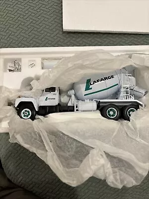 First Gear Lafarge Mack R-model Mixer Truck Cement Mixer Model Truck 1/34 Scale • $41