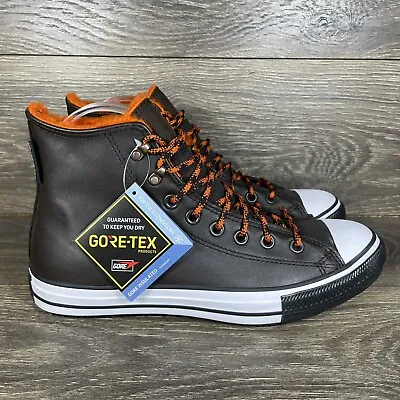 Converse Men's Chuck Taylor All Star Winter Hi Gore-Tex Brown Sneakers Boots New • $79.95