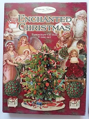£2.99 • Buy Joanna Sheen - Enchanted Christmas - Craft CD Rom - 3 Disc Set