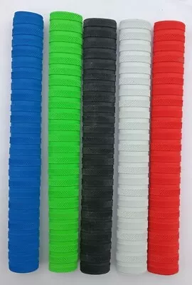 5x RING CHEVRON Cricket Bat Grips - WHITE RED GREEN BLUE & BLACK - Oz Stock • $25