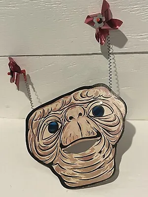 E.T. The Extra-Terrestrial Cardboard Mask W Spinners Vintage Rare ET • $30