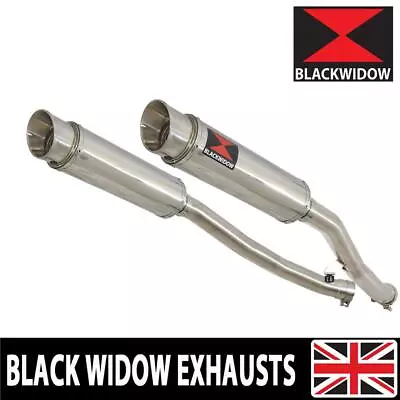 ZZR 1400 ZX14 Ninja 2008-2011 4-2 Exhaust Silencers End Cans SG36R • £309.99