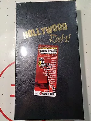 HOLLYWOOD ROCKS CD Box Set Poison Stryper  LA Guns Quiet Riot NEW SEALED! RARE🎸 • $59.99