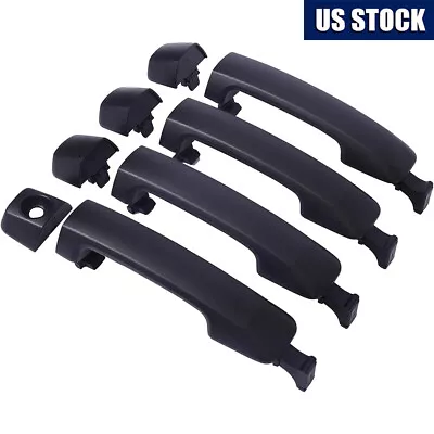 New Outside Door Handle Black For 2007-2018 Toyota Tundra 692100C010 692170C030 • $43.99