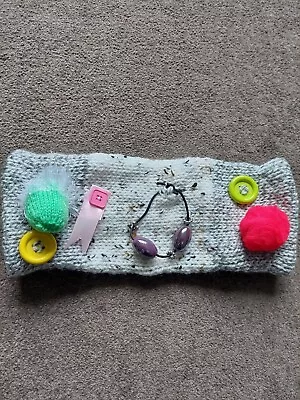 Handmade Knitted Twiddle Muff • £5