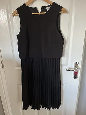 H&M Pleated Skirt Dress Size 10 • £8