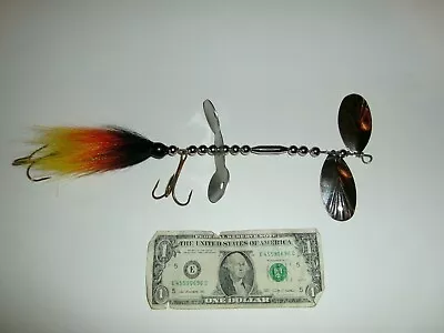 Vermillion Musky Bucktail Muskie Lure - Used • $14.99