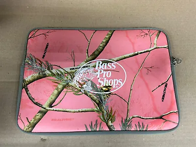 Bass Pro Pink Camo Laptop Sleeve Case Bag Pouch Cover For MacBook Air Dell HP • $7.50