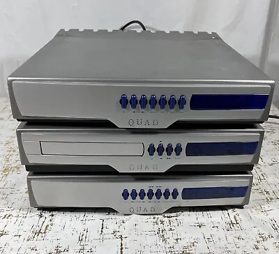 Quad 99 CD Player DAC Tuner Amp 3 Piece Set Lot Audiophile VTG • $2400