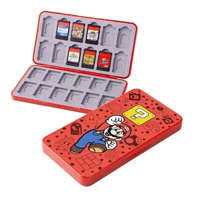 Mario 24 In1 Magnetic Game Card Storage Box Holder For Nintendo  Switch • £9.99