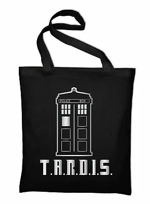 Tardis Jute Bag Doctor Who Dalek Cybermen Pouch Cloth Bag Cotton Bag • £16.57